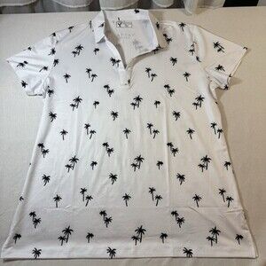 Yatta Golf Polo, Women’s 2xl, Short Sleeve, Tropical Print